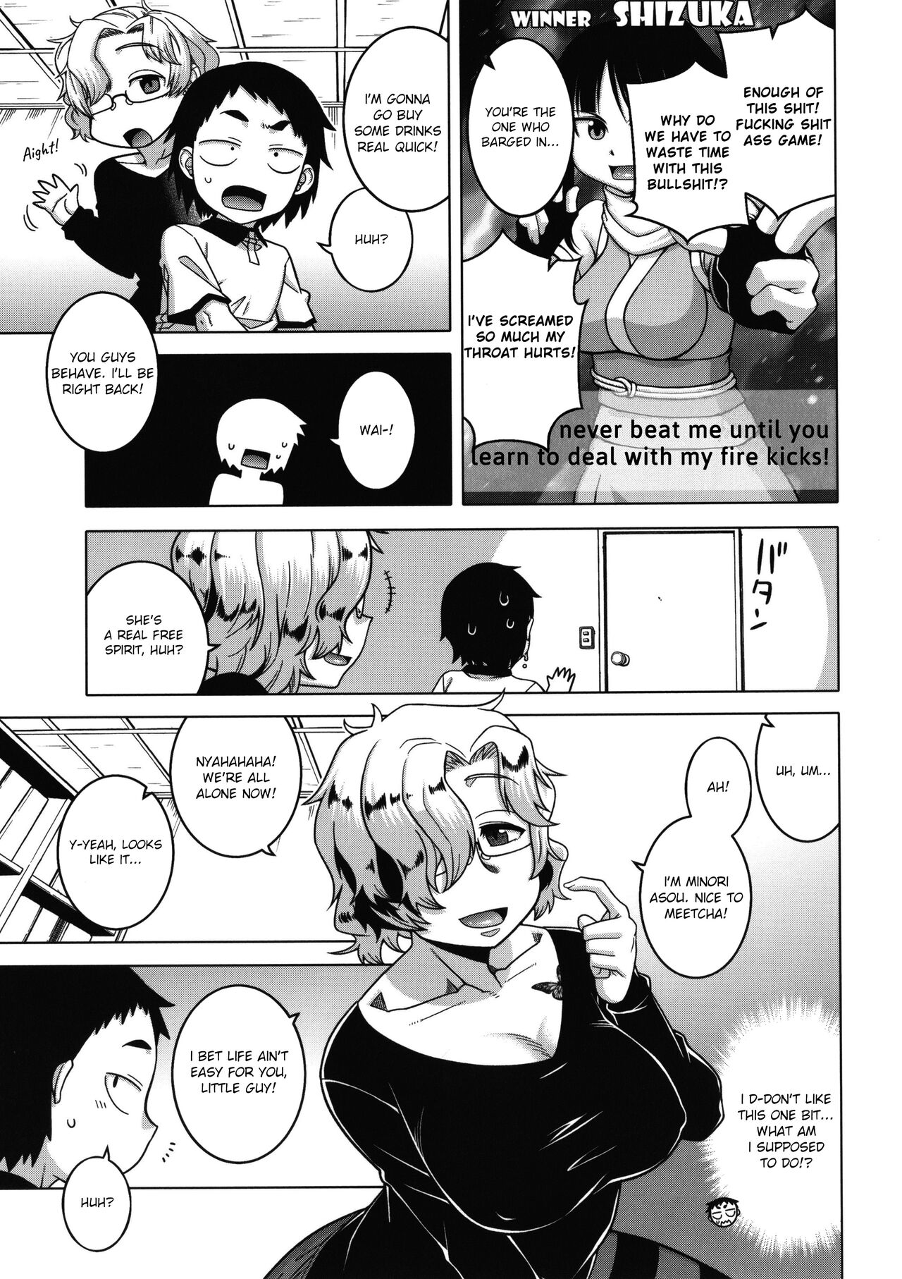 Hentai Manga Comic-Chotto Bijin de Mune ga Dekakute Eroi dake no Baka Nee-Chapter 4-3